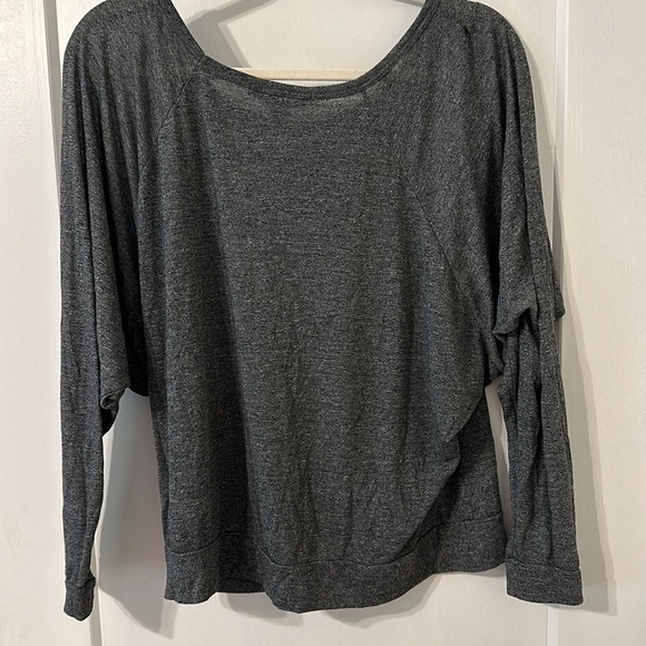 Dark Grey 3/4 sleeve extremely soft top! - Picture 4 of 4